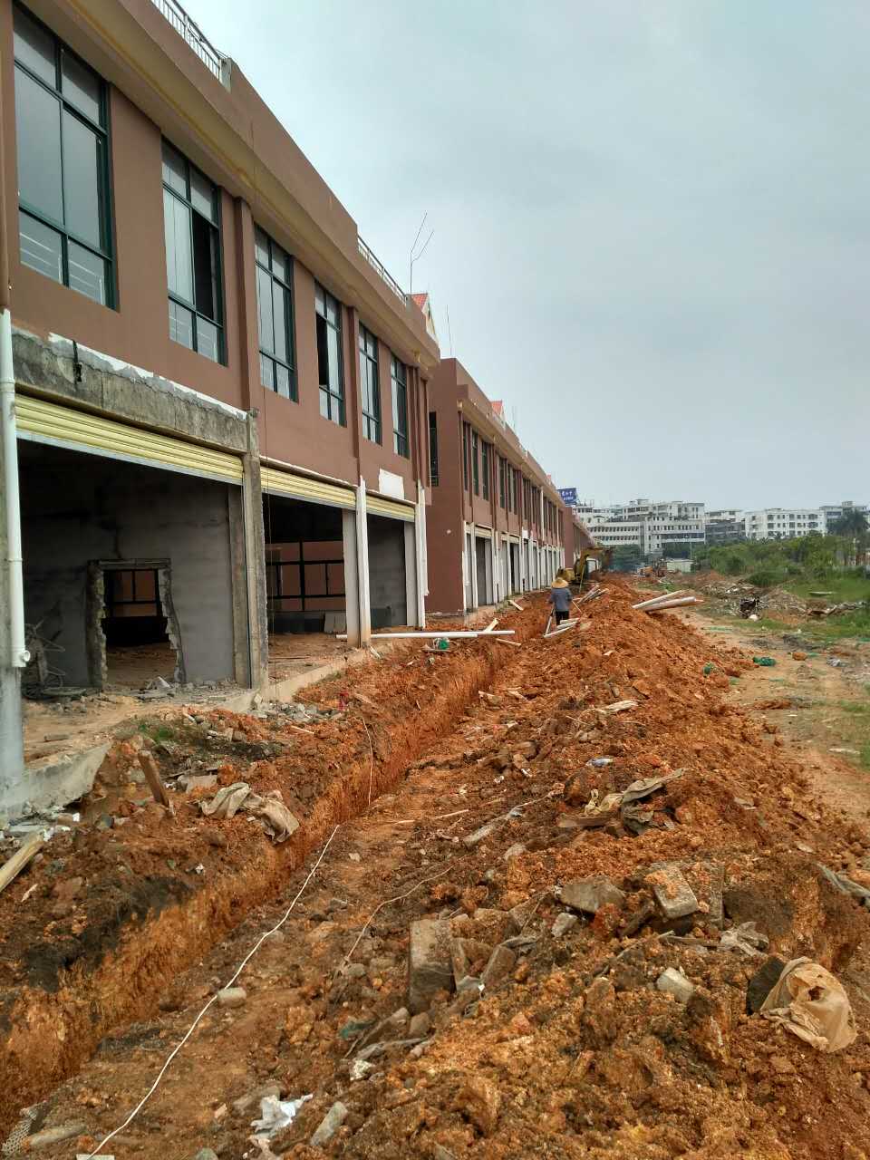 文昌华鼎商城抗风电动卷闸门